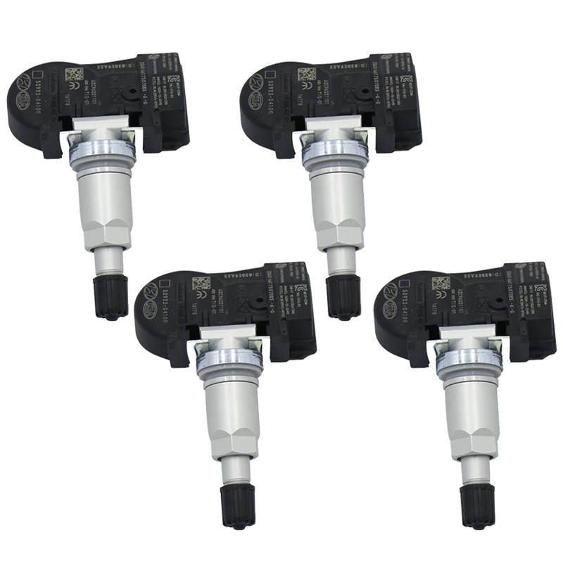 4 pcs Датчик давления в шинах TPMS 433 МГц подходит для hyundai Kia NIRO Optima Sportage Sorento 52933-D4100 - Цвет: 4 pcs