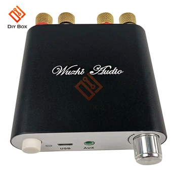 

TPA3116D2 100WX2 Bluetooth 5.0 sound Amplifier Board Module 2.0 Two-channel Stereo diy kit speaker board volume control black