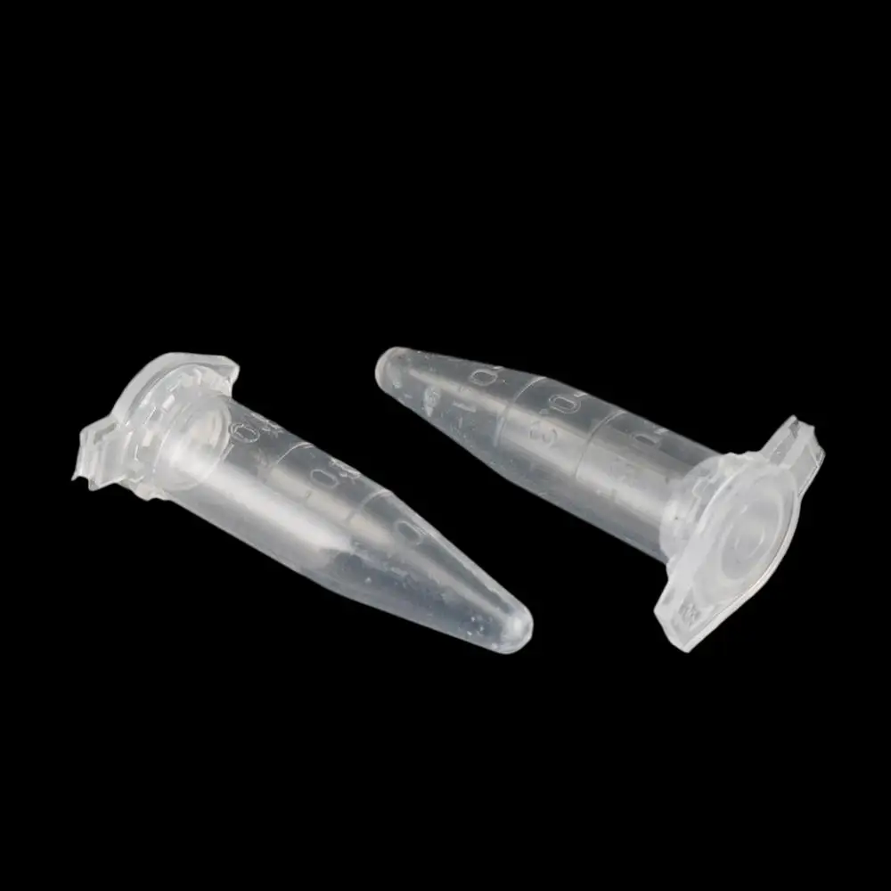 0.5ml Disposable Centrifuge Snap Cap Test Tube 100/200Pc for Laboratory School plastic test tubes centrifuge tube