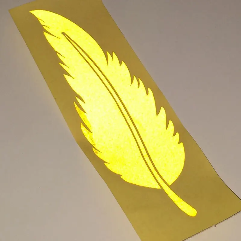 

Aliauto Feather Slimming Scratch Stickers Carving Reflective Automobile Sticker Body Decorative Stickers