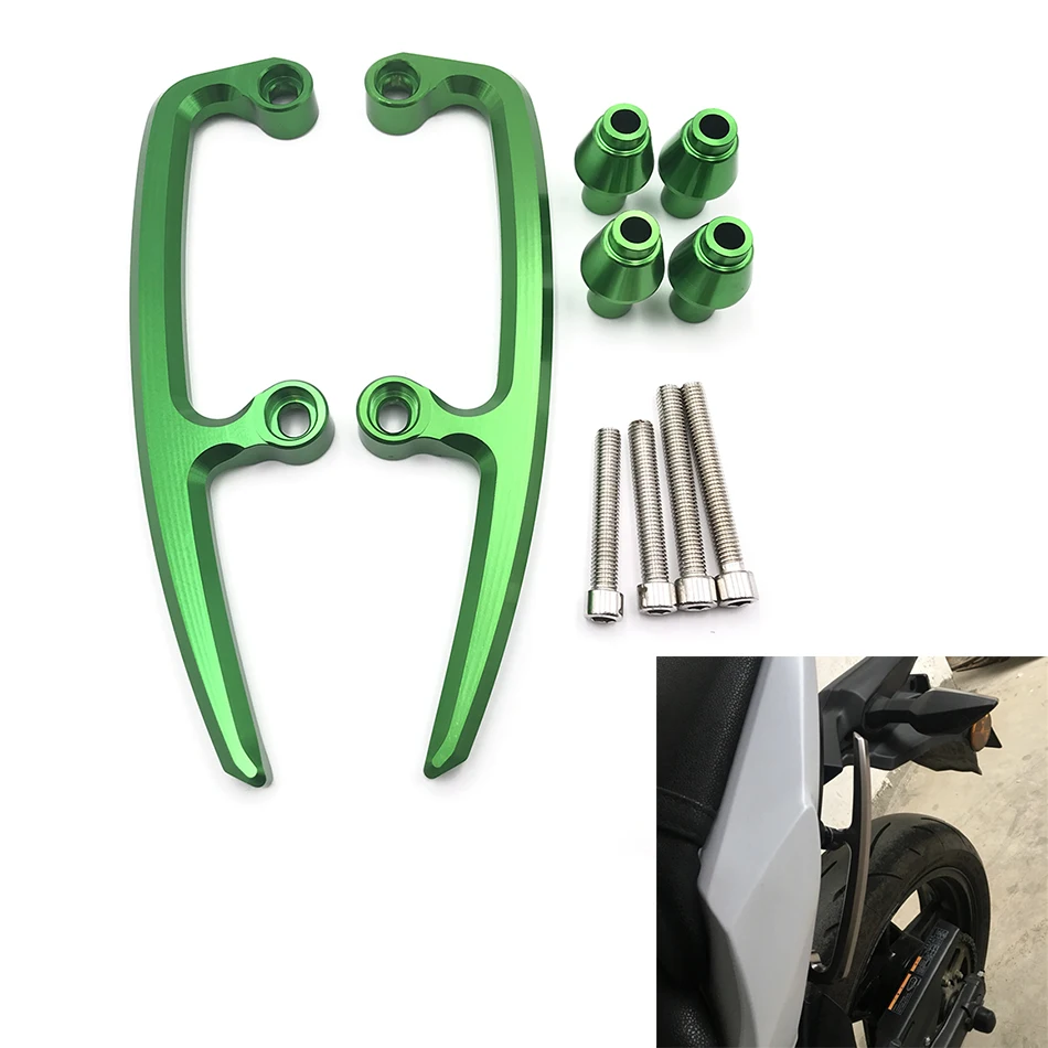 Комплект направляющих для заднего сиденья Kawasaki Z650 2017 2018 2019 2020 Ninja 650 ручка