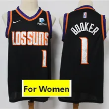 /20 город издание А+++ Феникс качество для женщин взрослых#1 DEWIN Booker 22 DeAndre Ayton Джерси