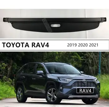 

Rear Trunk Cargo Cover For Toyota RAV4 2019 2020 2021 High Qualit Security Shield Auto Accessories