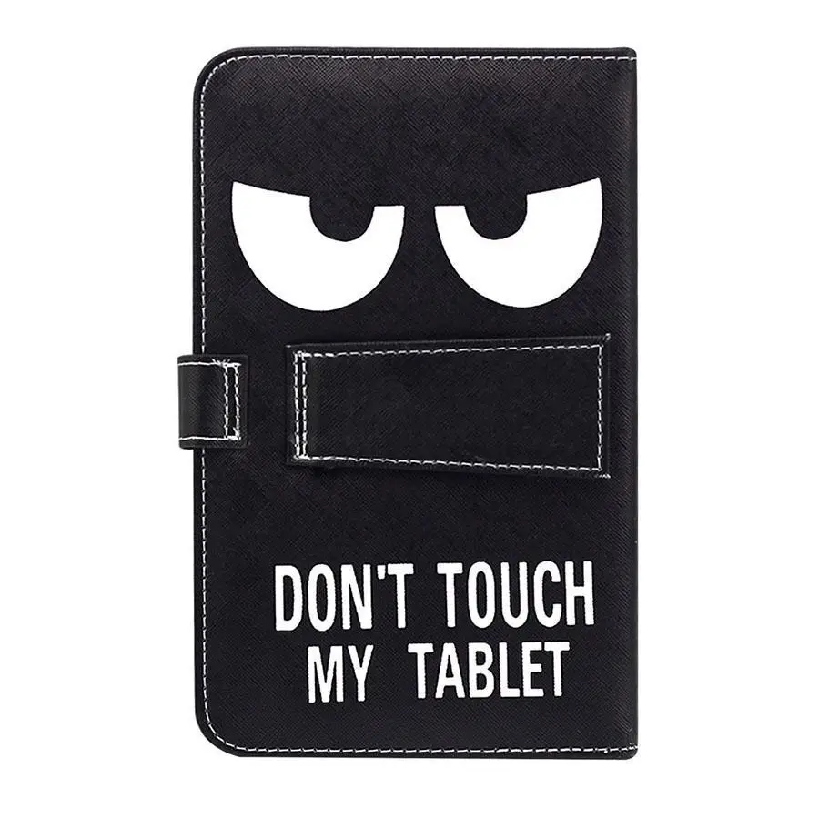 Universal Tablet Case With Micro USB Keyboard for 9.7 10 10.1 inch Tablet PC Printed Leather Case Stand Protective Cover Skin (3)