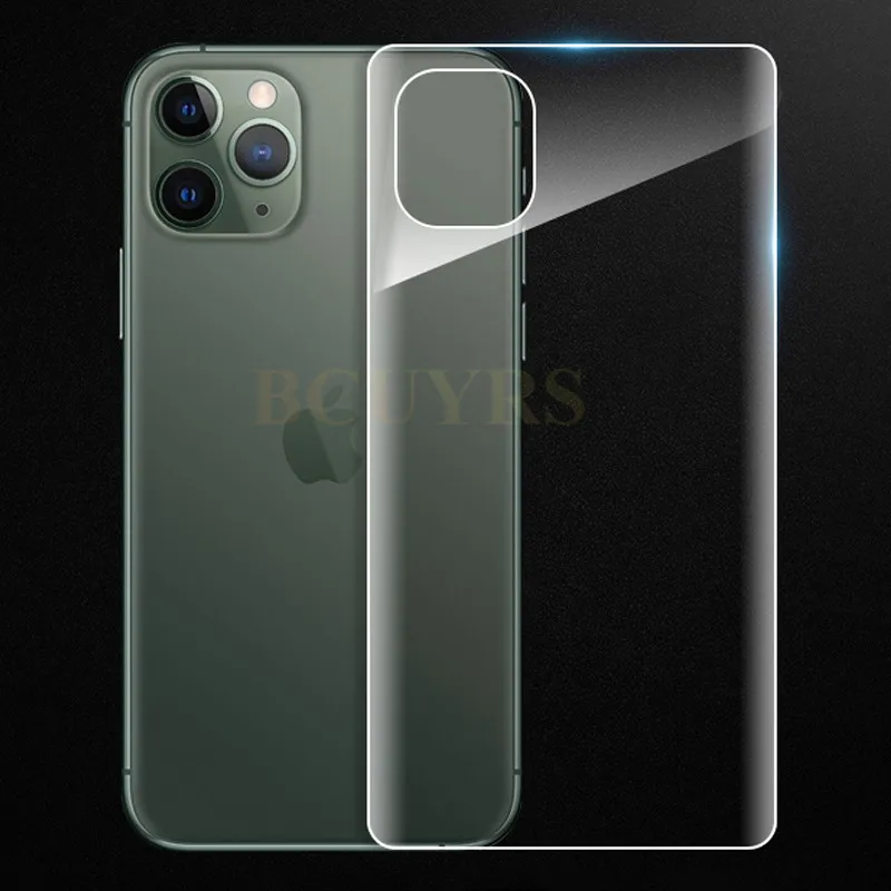 99D Защита экрана для iPhone 11 6 6 S 7 8 Plus X Гидрогелевая пленка для iPhone 11 Pro XR XS Max Передняя и задняя мягкая пленка не стекло