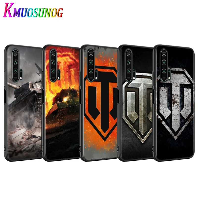 Чехол для Huawei Honor 30 20 10i 10 9C 9A 9S 9X 9N 9 8X 8A 8 7A 7C Pro Plus Lite с изображением игры World Of Tanks