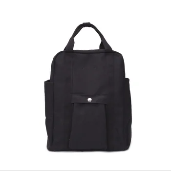 

New Shoulder Bag Canvas College Wind Female Student Backpack Travel Large Capacity Bag