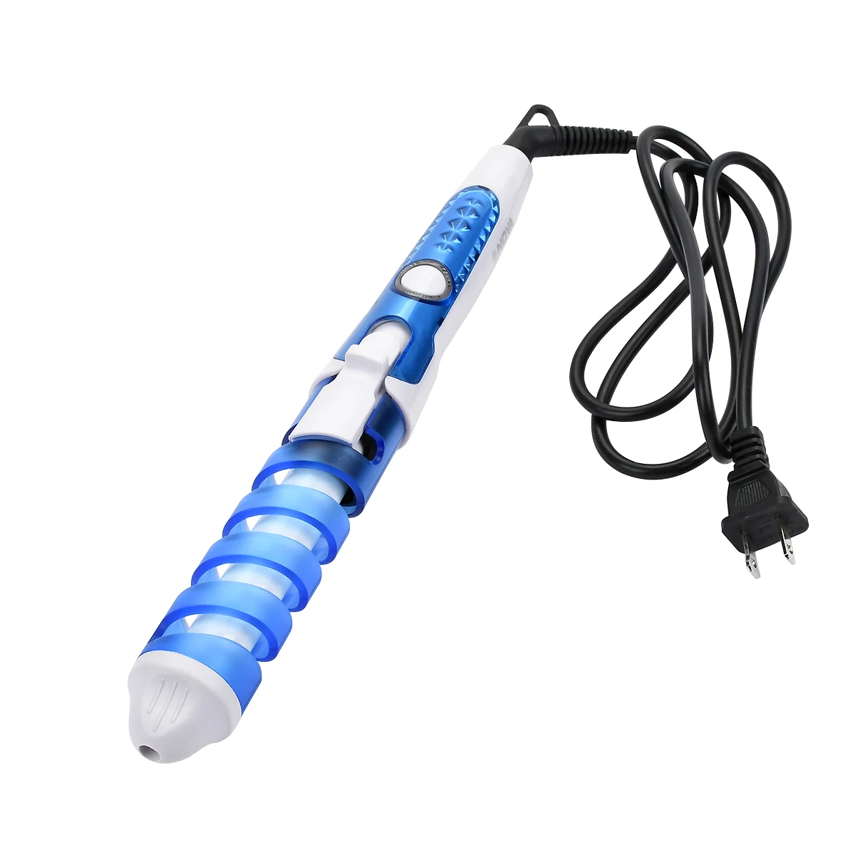25 Вт 220 В профессиональные бигуди для волос EU US Blue Magic спиральные щипцы для завивки палочка Электрический стайлер для волос Pro инструмент для укладки завивки - Цвет: US BLUE