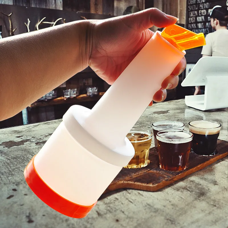 Beverage Dispenser Machine Kitchen Barware Pp Plastic Bartender Sealed Cans Fruit Juice Bottle