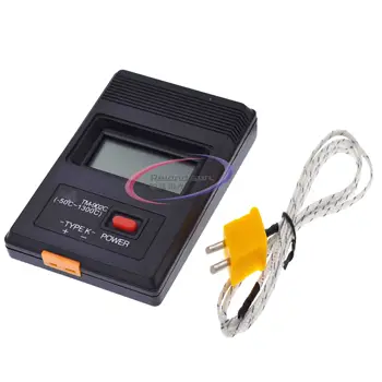 

TM902C Digital LCD K Type Thermometer Temperature Single Input Pro Thermocouple Probe detector Sensor Reader Meter TM 902C