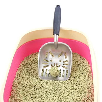 

Cat Litter Scoop Stainless Steel Metal Pooper Scoopers Pets Litter Sand Shovel Pet Shit Artifact Dogs Shovel Pet Cleanning Tool