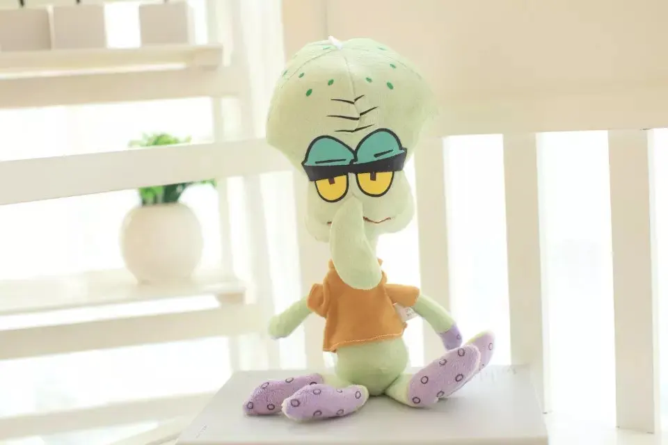 Plush Toys SpongeBob Kids Cartoon Movie Characters Christmas Birthday Gift Toys Stuffed & Plush Animals