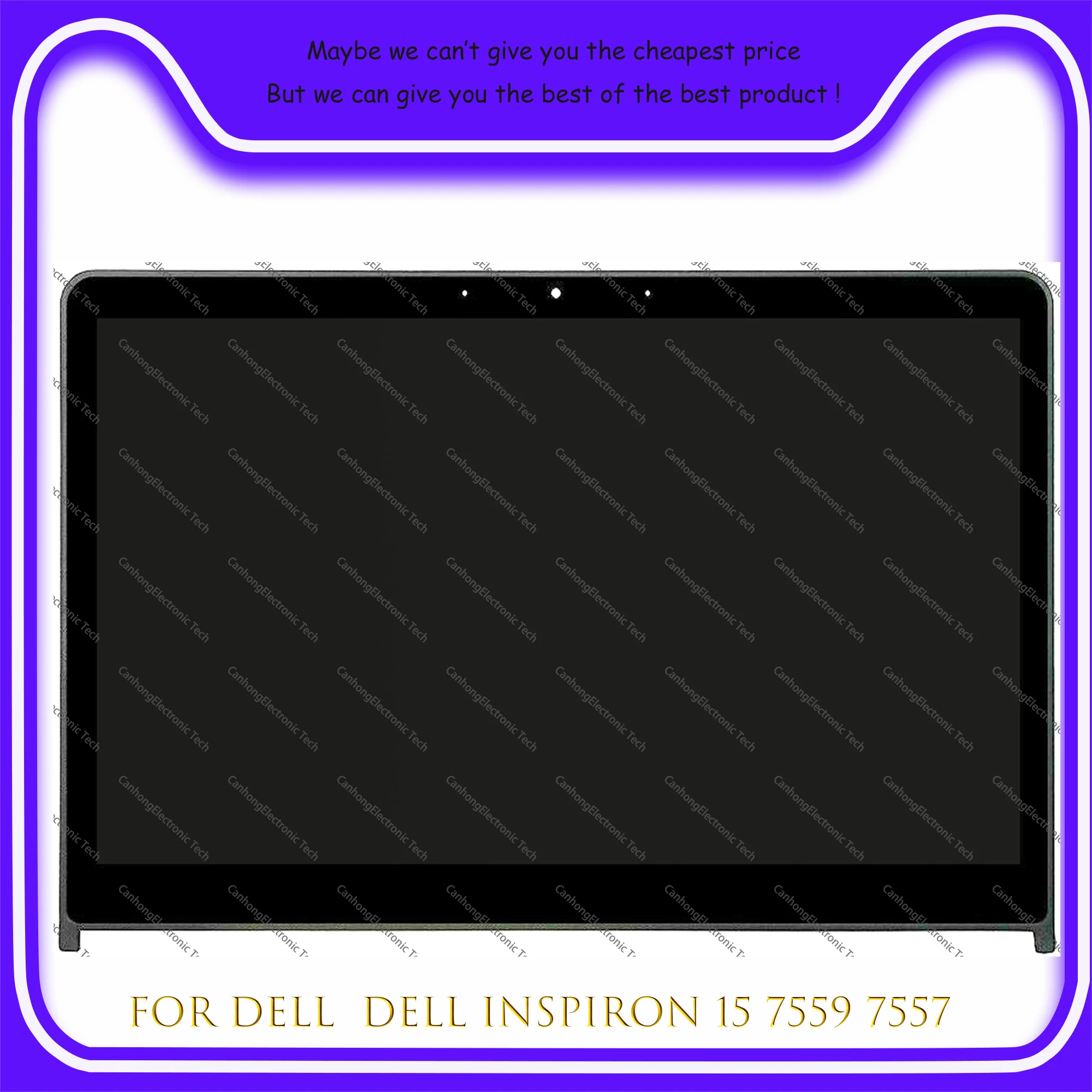 15 6 &quotUHD 4K 3840*2160 для Dell Inspiron 7559 P57F Series ЖК-дисплей с сенсорным экраном и дигитайзером