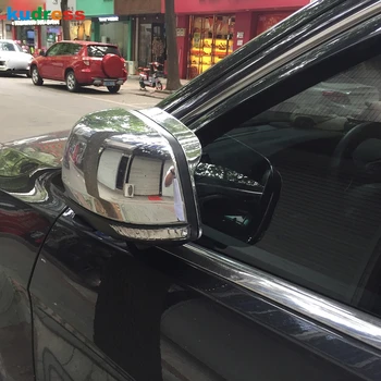 

For Jeep Grand Cherokee 2014 2015 Rearview mirror cover trim exterior car chrome back up mirror decoration accessories