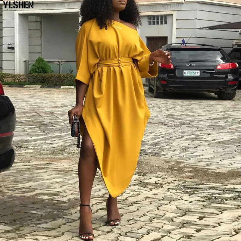 

2019 Autumn African Dresses for Women Robe Africaine Femme New Style Long Dress Clothing Traditional African Outfit For Ladies