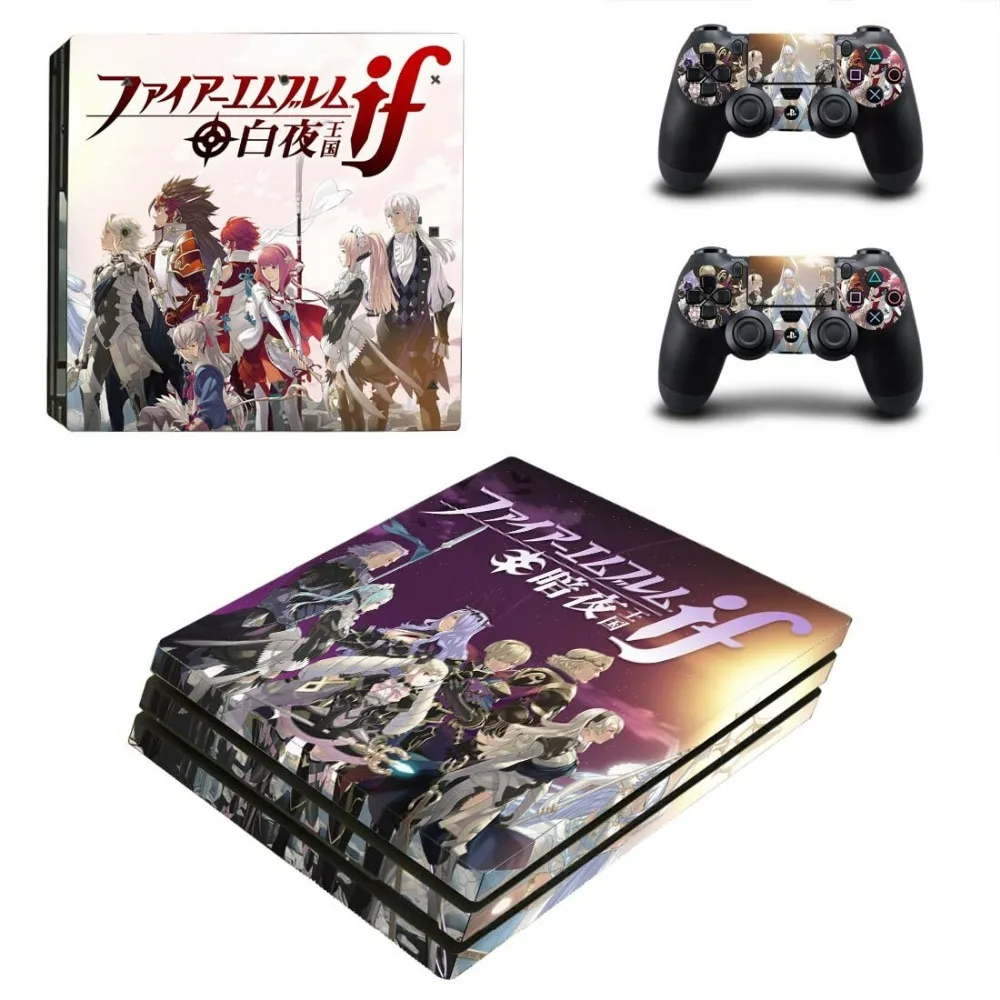 Fire Emblem PS4 Pro Skin PS 4 Pro стикер Play station 4 Pro наклейка s для sony Playstation 4 Pro консоль и контроллеры