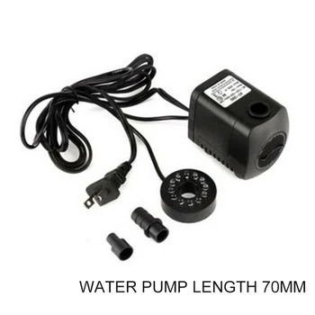 

15W At-380 LED Colorful Lamp Crafts Pool Fountain Submersible Pump US Plug Charging 110V Submersible Water Pump