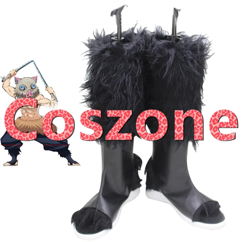 

Demon Slayer Hashibira Inosuke Cosplay Shoes Kimetsu no Yaiba Cosplay Shoes Boots Halloween Cosplay Costume Accessories