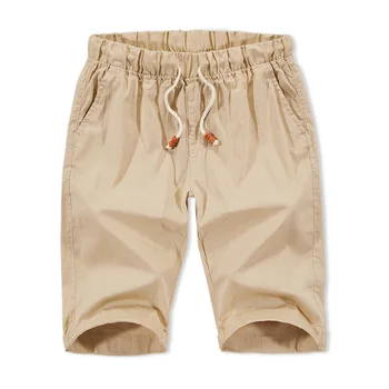 

2020 summer new pure linen men's shorts loose casual linen pants factory a lot of spot