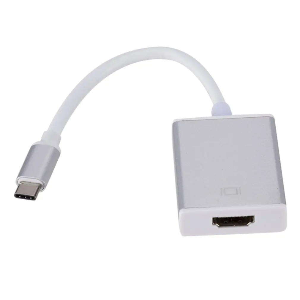 Тип C USB 3,1 мужчина к HDMI 1080P HDTV Кабель-адаптер для ноутбука Macbook Применение в мультимедиа