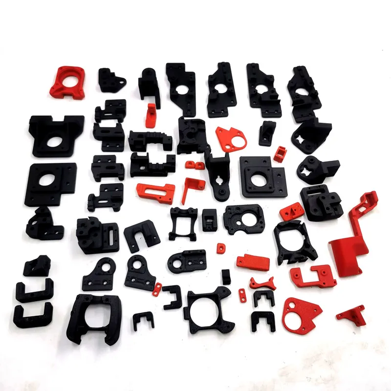 1setvoronTrident3DprinterPrintedPartskitesunABSfilament