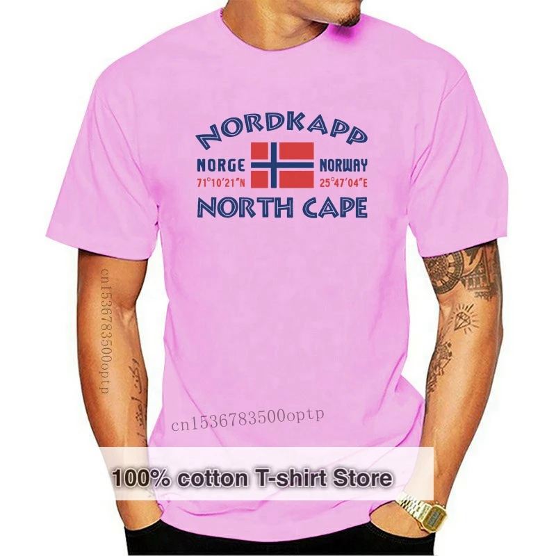 formal silencio codicioso Camiseta con estampado para hombre y mujer, Camisa de algodón de manga  corta, camisetas Norway de NORDKAPP, chaquetas|Camisetas| - AliExpress