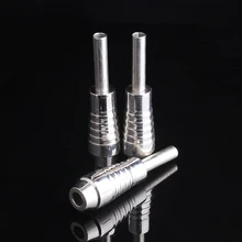 Высокое качество Профессиональный 20/25 мм рукоятка из нержавеющей стали self-задней трубки задней татуировки ручка татуировка трубка с задним стержнем#114