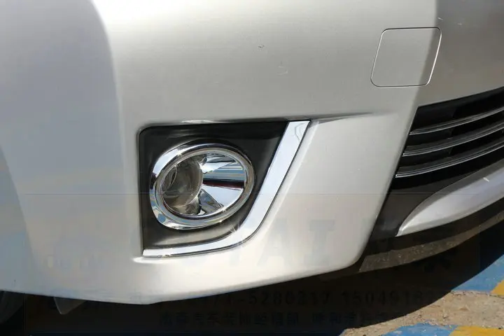 Подходит для Toyota 14-17-Corolla Модифицированная только спереди противотуманная фара Civic противотуманная фара
