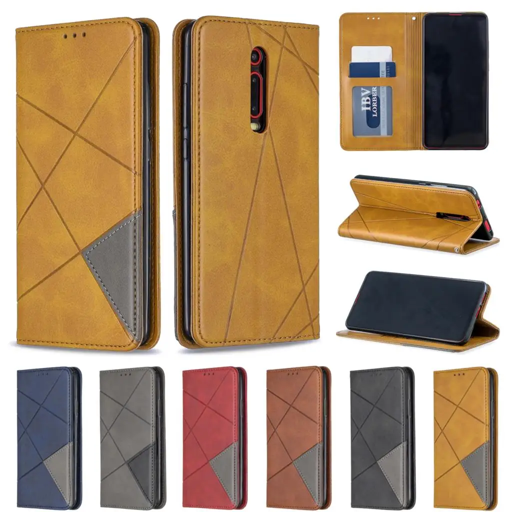 Чехол для Xiaomi Redmi 7A/K20/Redmi 7, роскошный чехол из искусственной кожи с магнитным сальто, чехол-кошелек для телефона Redmi Note7, Чехол для карт