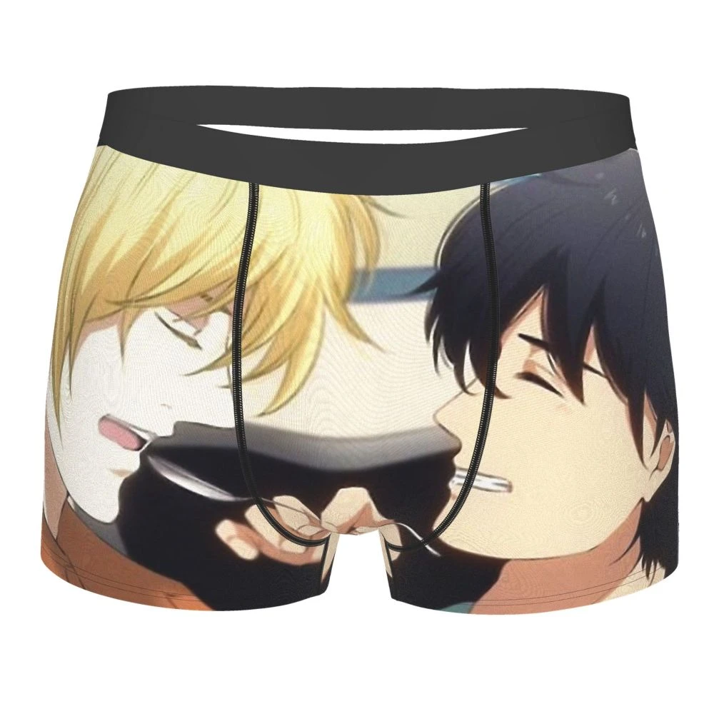 Ash Eiji Banana Fish Ash Lynx Okimura Eiji Manga Aime Underpants Cotton Panties Men S Underwear Print Shorts Boxer Briefs Boxers Aliexpress