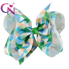 Горячая Радуга Геометрическая детская заколка-бабочка Европа и Америка Детские аксессуары для волос головной убор поставки ИУ товаров