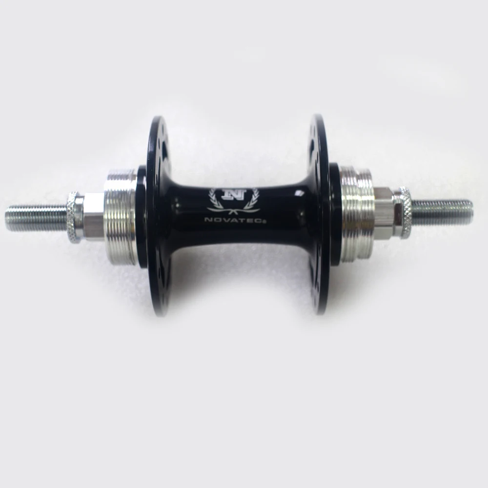 Novatec-A166SBT-track-bicycle-rear-hub-24-Key-Holes-Black-or-Red-fixed-gear-fixie-single