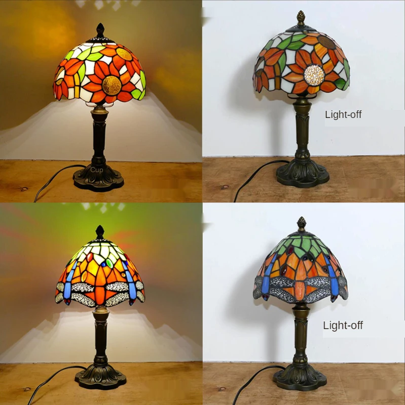 Lampe de chevet Murale en Verre LED Vintage