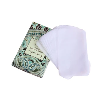 

25pcs/box Foaming Disposable Portable Travel Soap Paper Thin With Box Skin Care Washing Hand Scented Hiking Bath Camping Outdoor