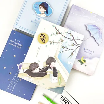 

Junior High School Alumni Book Young STUDENT'S Six Grade n Album Retro Cute Message Book Creative Alumni Book
