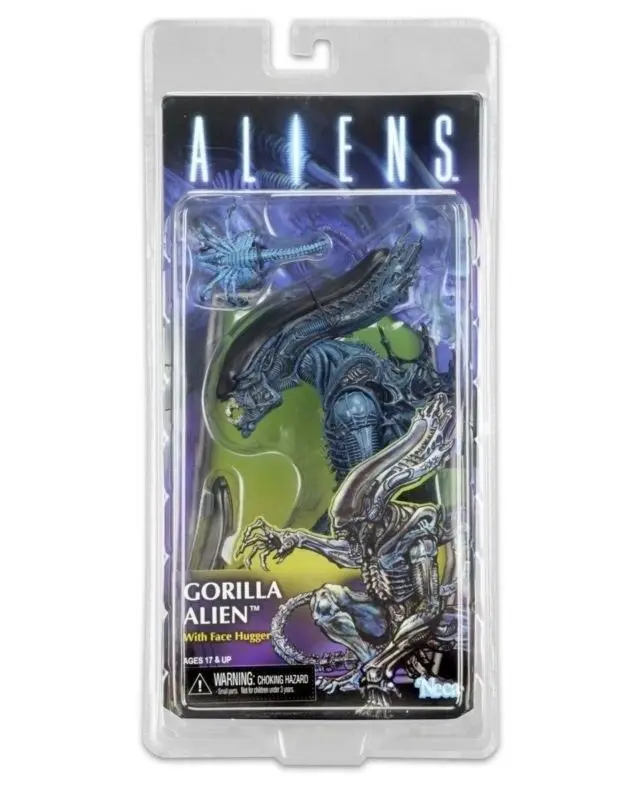 7 дюймов ПВХ фигурка модель для Gorilla Alien Fingurine Kenner Face Hugger