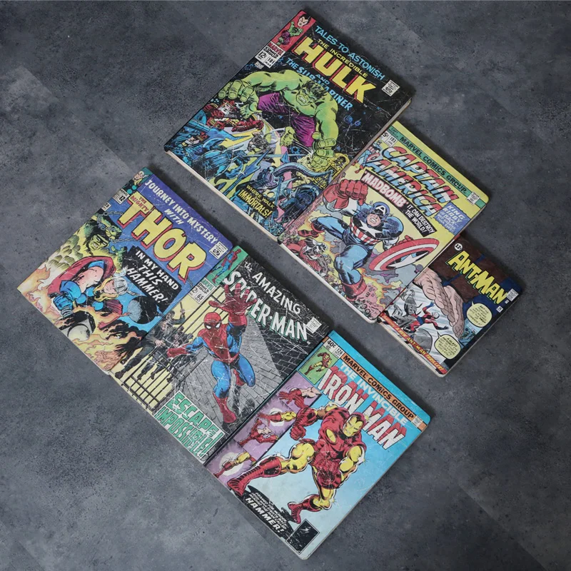 Мститель BookLight Железный человек Капитан Америка Тор человек паук Antman Халк собрать коллекция светодиодное освещение BookLamp подарки кинофанаты
