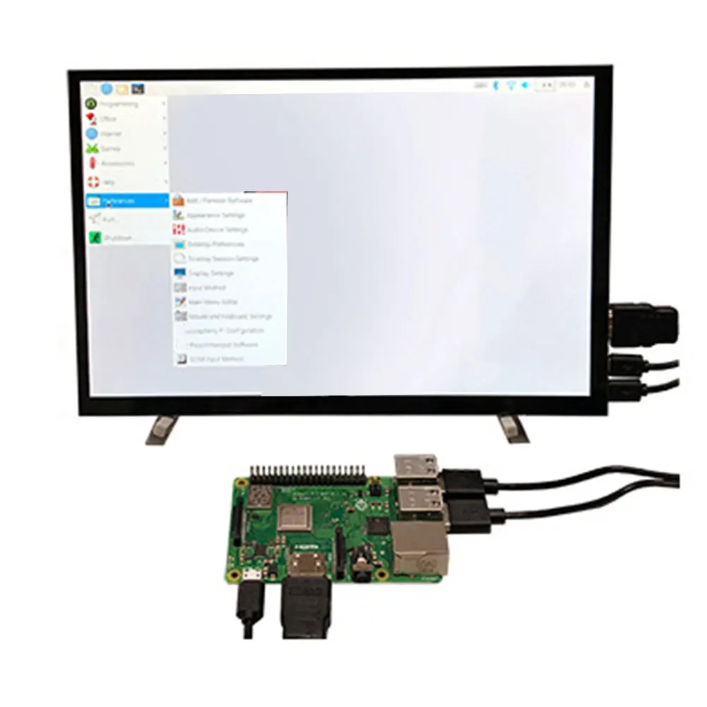10,1 дюймовый HDMI дисплей Plug And Play аксессуары емкостный ЖК-экран монитор RGB HD компьютер сенсорный экран Подсветка USB цифровой