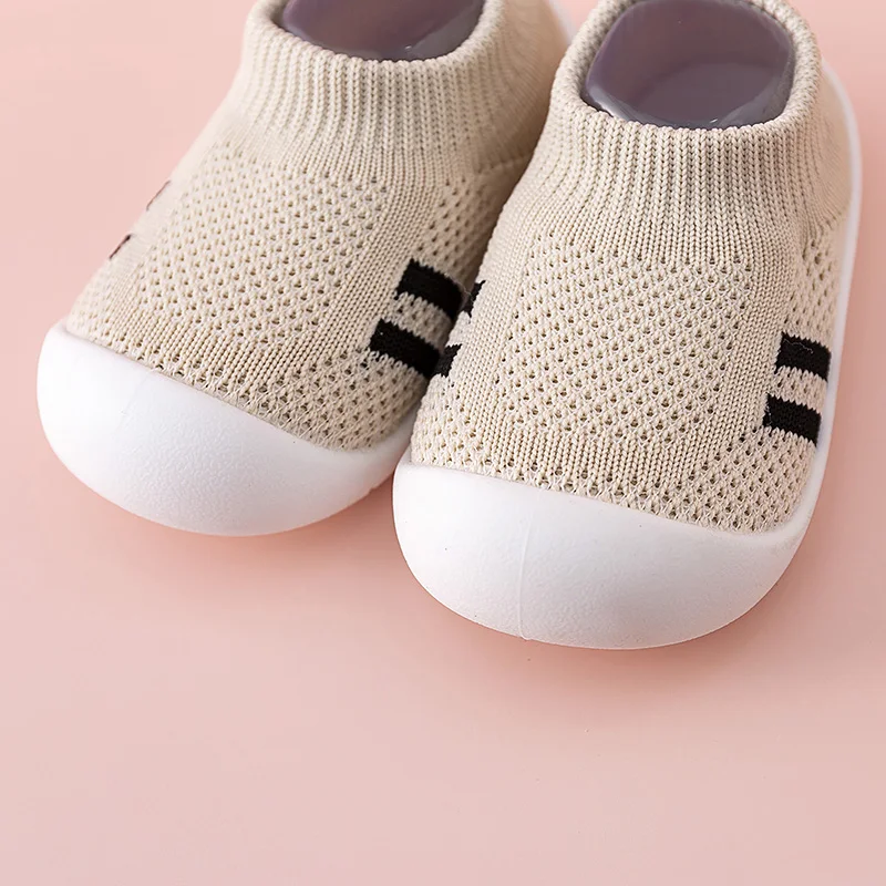 Baby Anti-Skid First Walker Infant Toddler Breathable Shoes Soft Sole 2022 Kids Girls Boys Spring Summer Slip-On Casual Sneaker