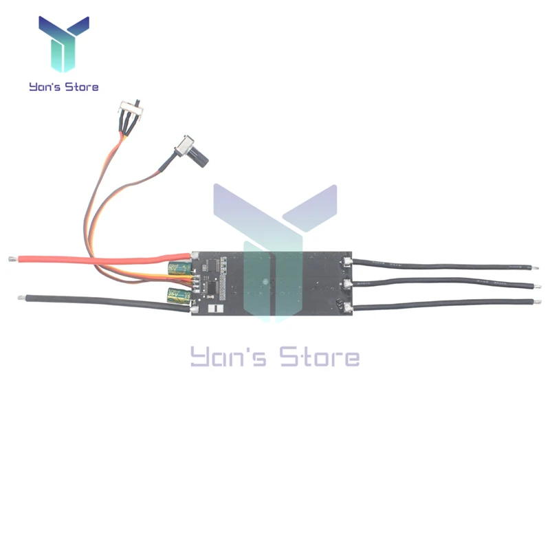 Stepper Motor Driver DC Motor Driver Motion Controller Board DC 7-24V 200W 1000W BLDC 3-Phase Brushless Motor Driver Hallless DC Motor Drive Board With Potentiometer Support PLC 0-5V Input