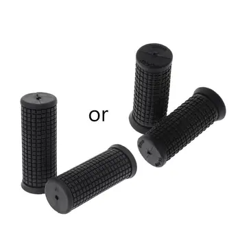 

2pcs Bicycle Grips Short Handle Rubber Non Slip Cycling Scooter MTB Bike Parts