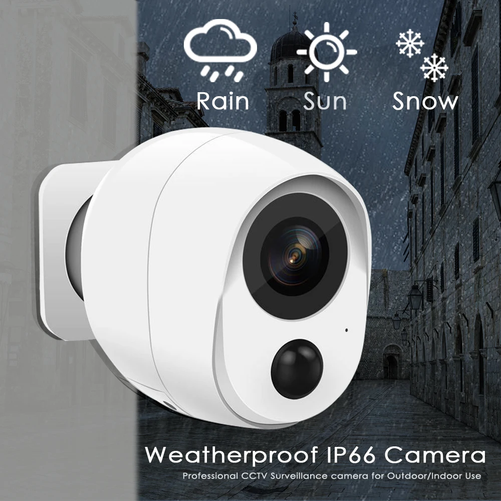 IP камера с разрешением 1080p 2mp беспроводная охранная поддержка карты SD WiFi
