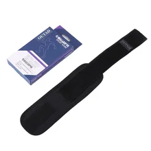 Черный Регулируемый Спортивный Браслет повязка на запястье бандаж поддержка полоса защита для запястья безопасность спорт защита запястья дышащий