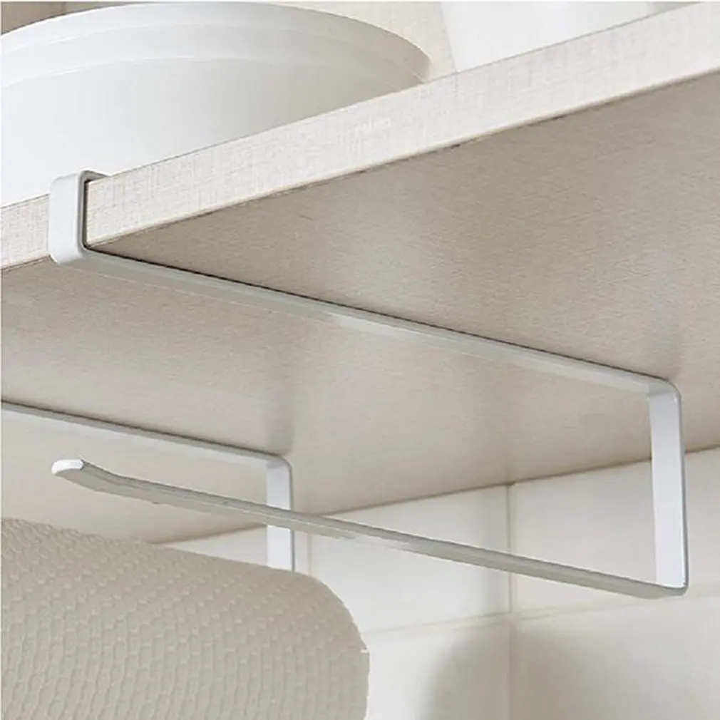 Мини вешалка для бумажных полотенец подвесная дверных шкафов Бесплатная