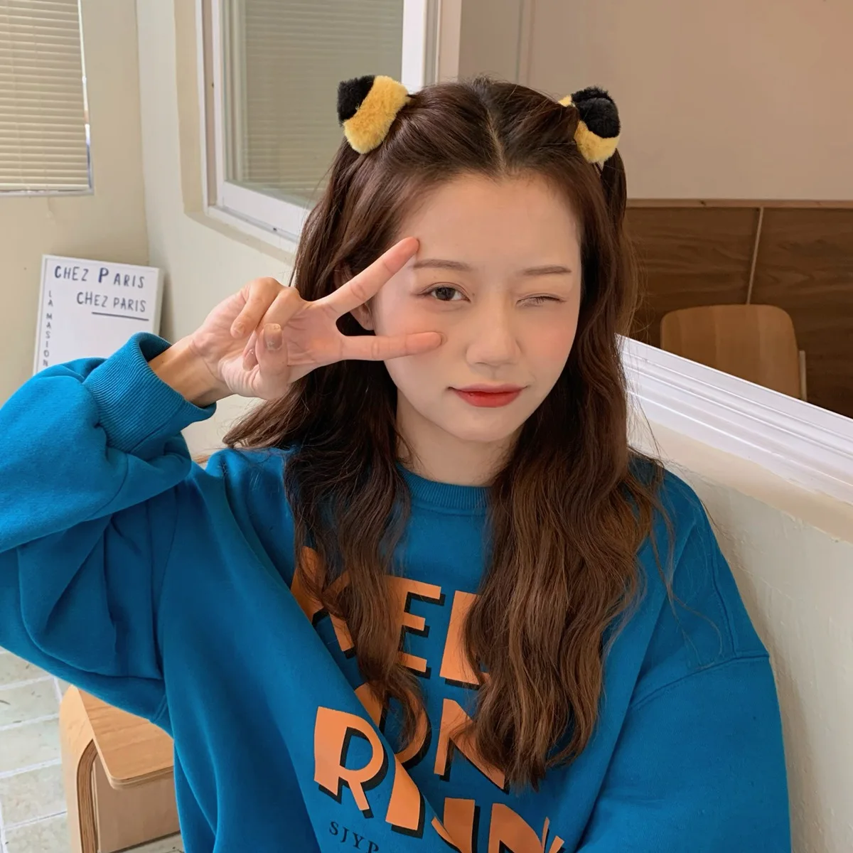 New Fashion Side Clip Three-dimensional Cat Ear Hairgrips For Plush Hairpin Japanese Cute Bangs Clip Headdress Hair Accessories