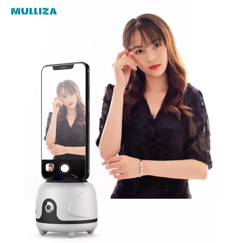 

Mobile phone stabilizer pan tilt anti shake automatic follow-up 360 ° panoramic shooting AI intelligent live broadcast anchor
