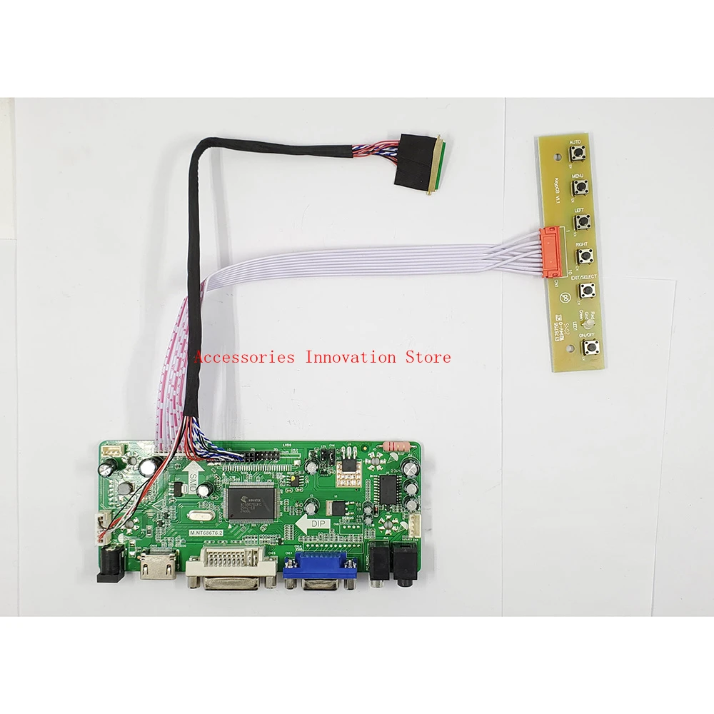 DVI VGA LCD Controller Driver Board Kit for LTN156AT17-D01 LED LVDS HDMI 