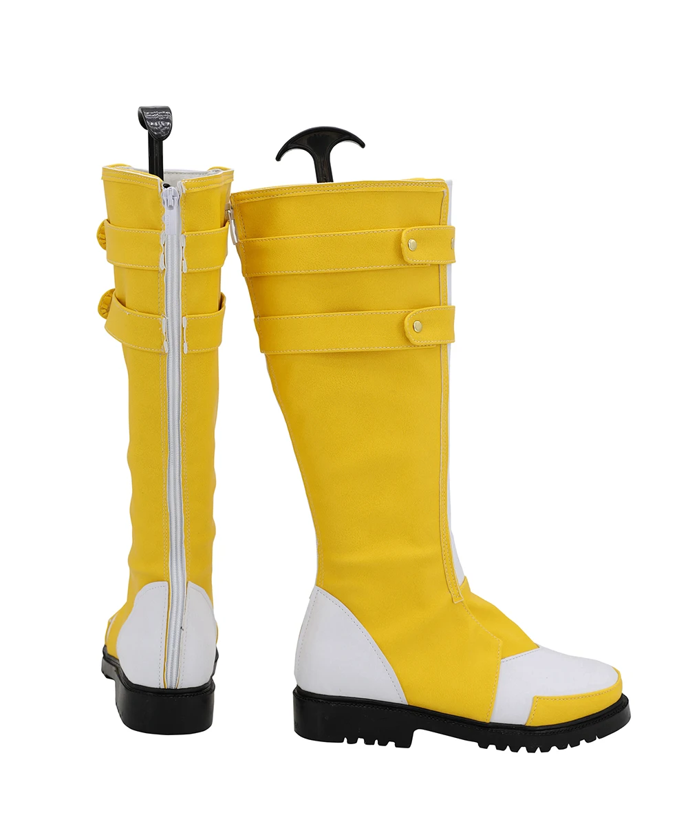Ensemble Stars Shinobu Sengoku Takamine Midori Nagumo Tetora Shinkai Kanata Cosplay Boots Yellow Shoes Custom Made (5)