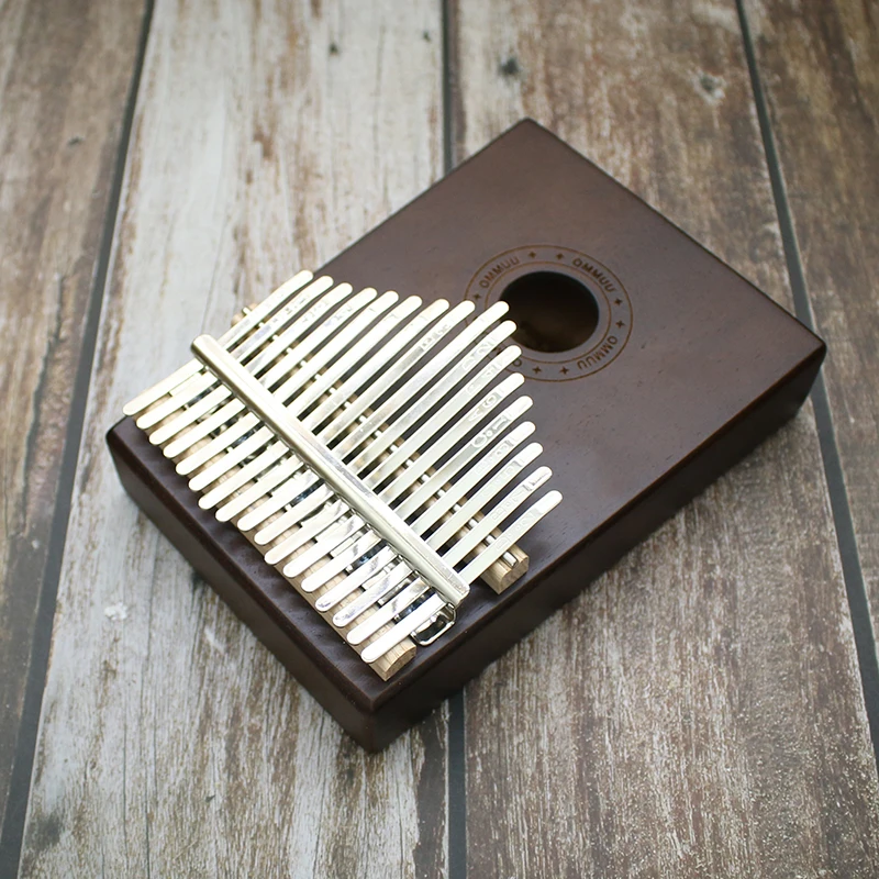 17 ключ калимба Mbira Calimba Африканский твердый красное дерево большой палец пианино палец с сумкой клавиатура Marimba деревянный музыкальный инструмент