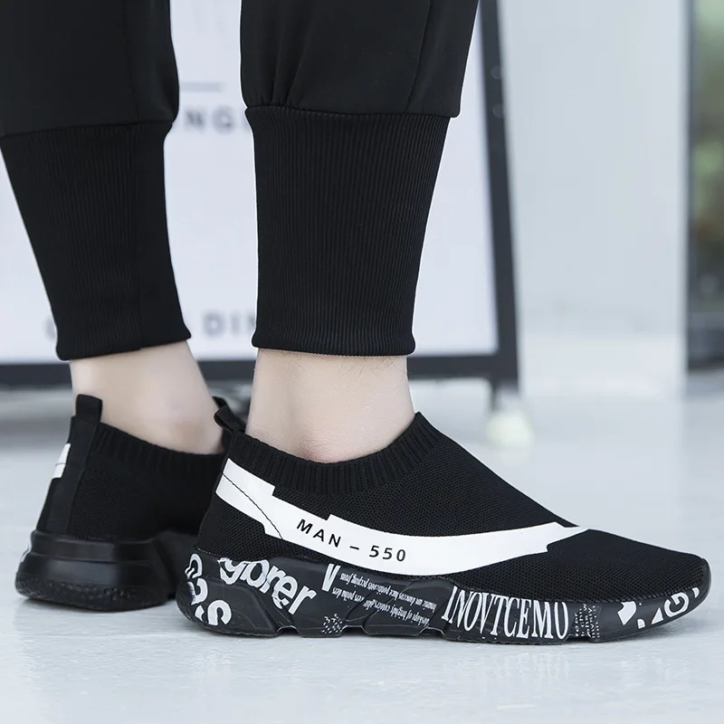 

Spring Summer Extra Large 45 wa zi xie Men's Mesh Not Lace-up Extra-large No. 46 Loafers Slip-on Casual Shoe